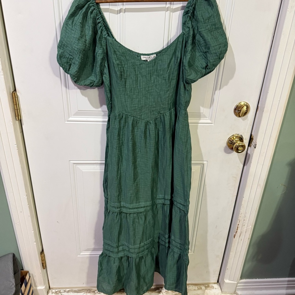 Bailey Blue Teal Maxi Dress